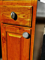 Polished Beach Stone Cabinet Knobs - Funky Rock Designs