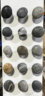 Polished Beach Stone Cabinet Knobs - Funky Rock Designs