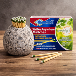 Stone Match Striker - Funky Rock Designs