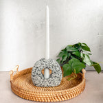 Silhouette Stone Candleholder - Funky Rock Designs