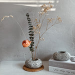 Stone Ikebana Vase - Funky Rock Designs