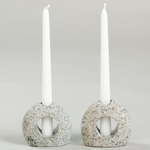 Silhouette Stone Candleholder - Funky Rock Designs