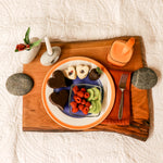 Stone & Wood Serving Board - Funky Rock Designs