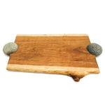 Stone & Wood Serving Board - Funky Rock Designs
