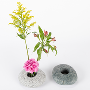 Stone Ikebana Vase - Funky Rock Designs 