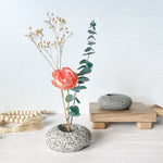 Stone Ikebana Vase - Funky Rock Designs 