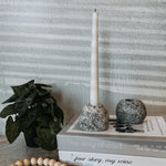 Single Stone Candleholder - Funky Rock Designs 