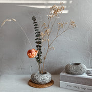 Stone Ikebana Vase - Funky Rock Designs 