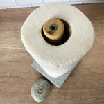 Granite Paper Towel Holder - Funky Rock Designs 