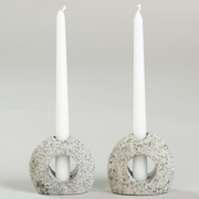 Silhouette Stone Candleholder - Funky Rock Designs 