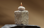 Stone Base Oil Torch - Funky Rock Designs 