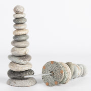 Garden Cairn - Funky Rock Designs 