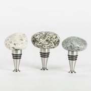 Stone Wine Stopper - Funky Rock Designs 