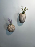 Beach Stone Wall Planter - Funky Rock Designs 