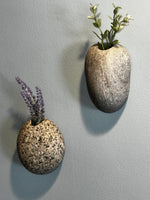 Beach Stone Wall Planter - Funky Rock Designs 