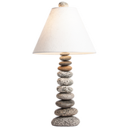 Coastal Cottage Lamp - Funky Rock Designs 