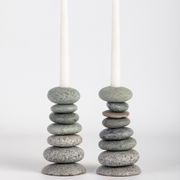 Cairn Candlestick - Funky Rock Designs 