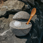 Stone Salt Cellar - Funky Rock Designs 