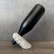 Stone Wine Bottle Balancer - Funky Rock Designs 