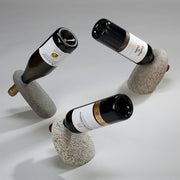 Stone Wine Bottle Balancer - Funky Rock Designs 