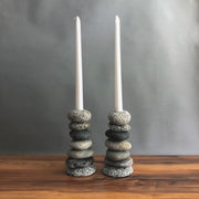 Cairn Candlestick - Funky Rock Designs 