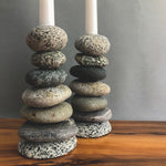 Cairn Candlestick - Funky Rock Designs 