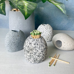 Stone Match Striker - Funky Rock Designs 