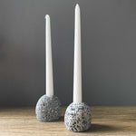 Single Stone Candleholder - Funky Rock Designs 