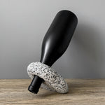 Stone Wine Bottle Balancer - Funky Rock Designs 
