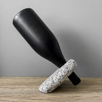 Stone Wine Bottle Balancer - Funky Rock Designs 