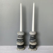 Cairn Candlestick - Funky Rock Designs 