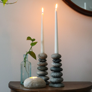 Cairn Candlestick - Funky Rock Designs 